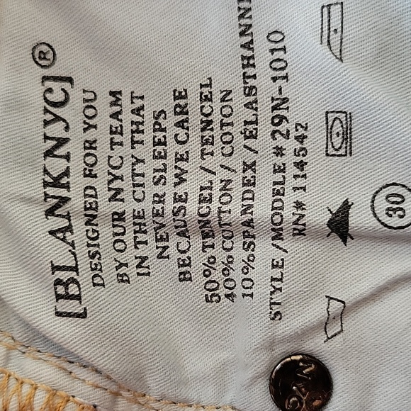 Blank NYC Intro Jeans Medium Wash Size 30 - Picture 12 of 13